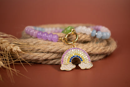 Rondellle Rainbow Necklace
