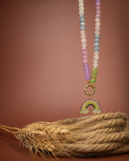 Rondellle Rainbow Necklace