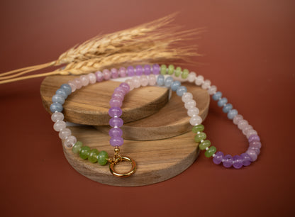 Rondellle Rainbow Necklace