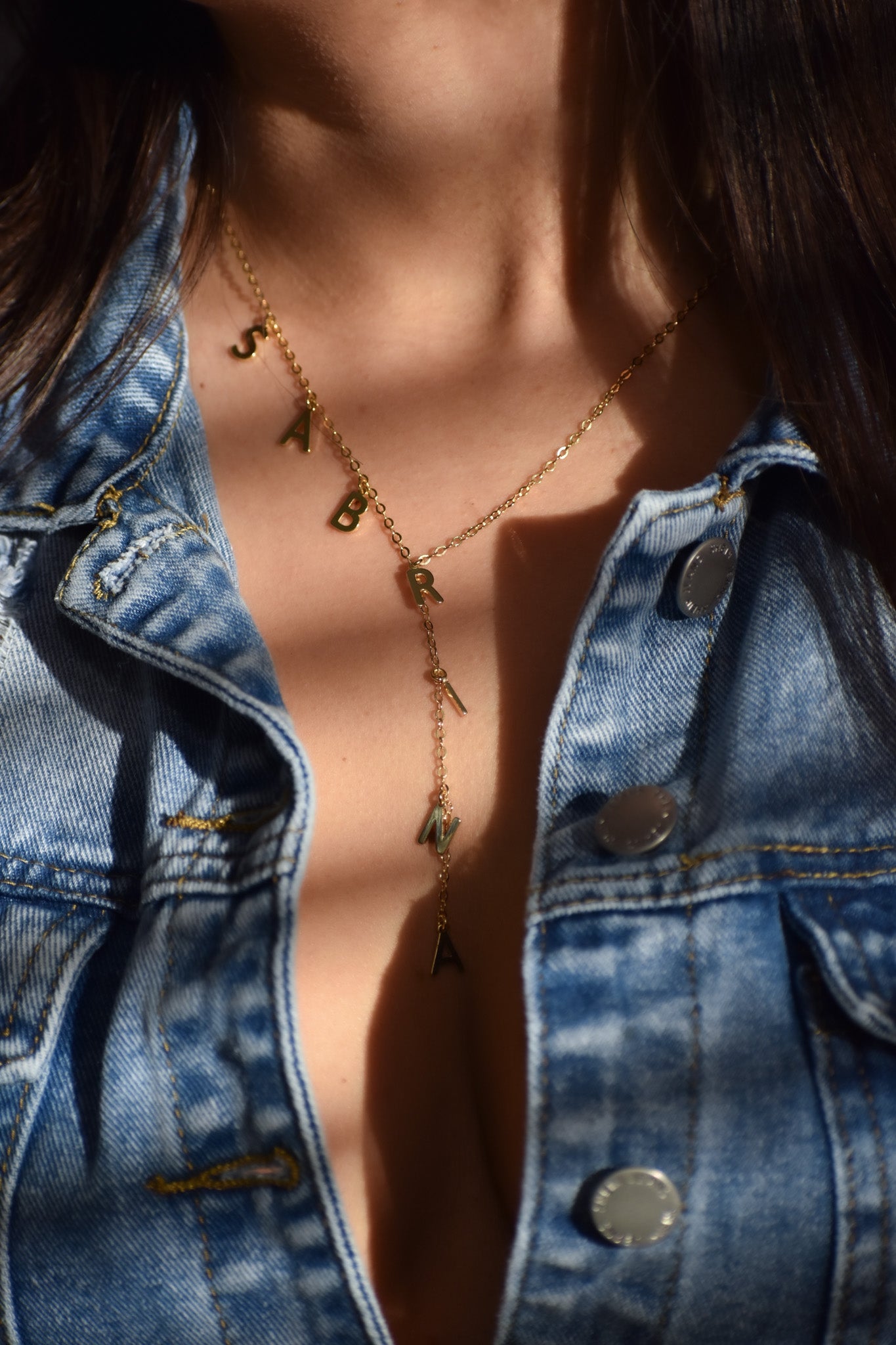 Personalized Gold Name Necklace