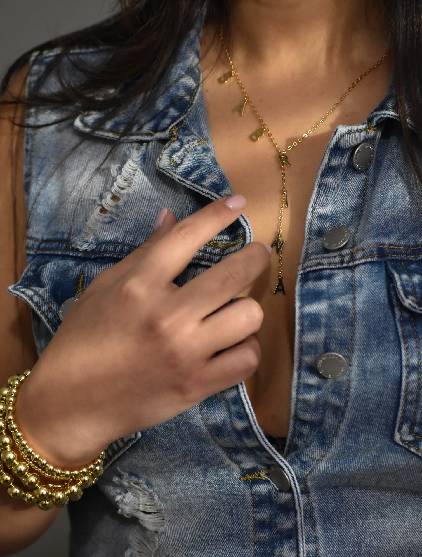 Personalized Gold Name Necklace