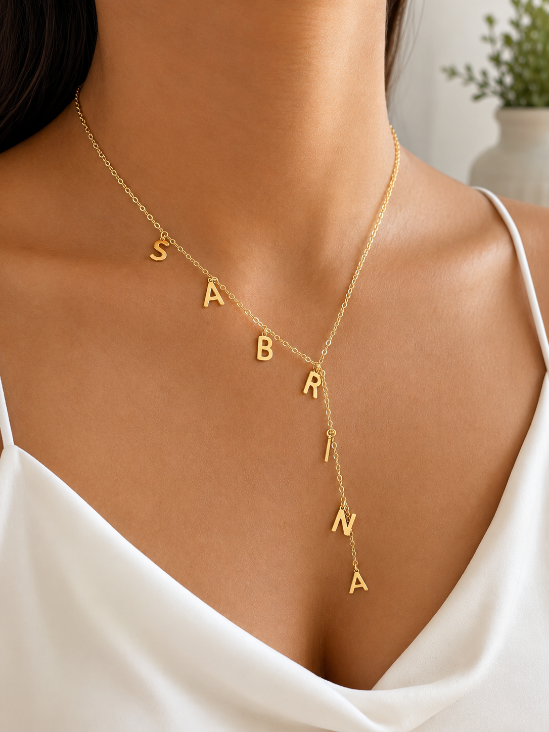 Personalized Gold Name Necklace