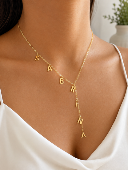 Personalized Gold Name Necklace
